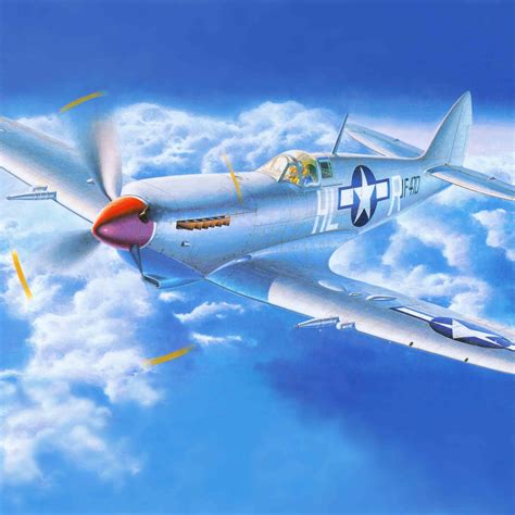 Download wallpaper the plane, fighter, art, English, Spitfire ...