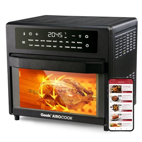 Buy The Best Geek Airocook Smart Air Fryer Oven | GeekTechnology.in