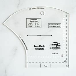 Image result for Creative Grids Face Mask Template Tutorial