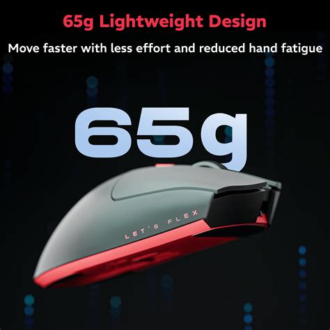 daWg Slay 50 Wireless & Bluetooth Gaming Mouse - PAW 3311 Sensor