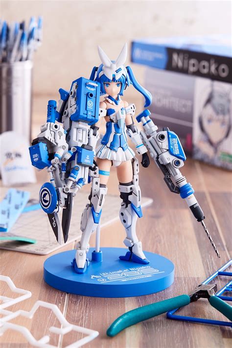 Sakura-Con Exclusive: Frame Arms Girl Stylet “Blue Impulse” with “T-4 ...