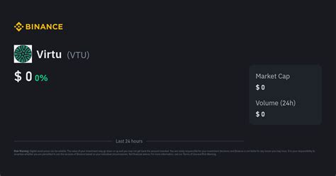 Virtu Price | VTU Price Index, Live Chart and INR Converter - Binance