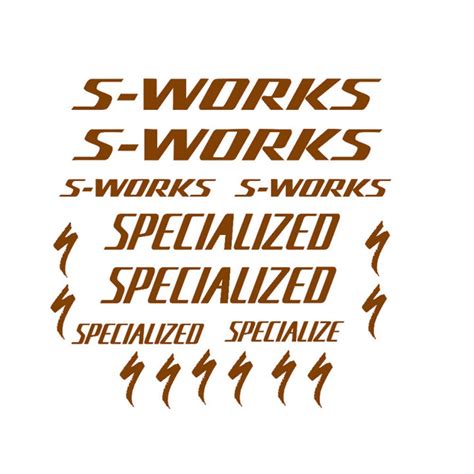 GADGETS WRAP New S-Works Bicycle Frame Stickers Specialize Road Bike ...