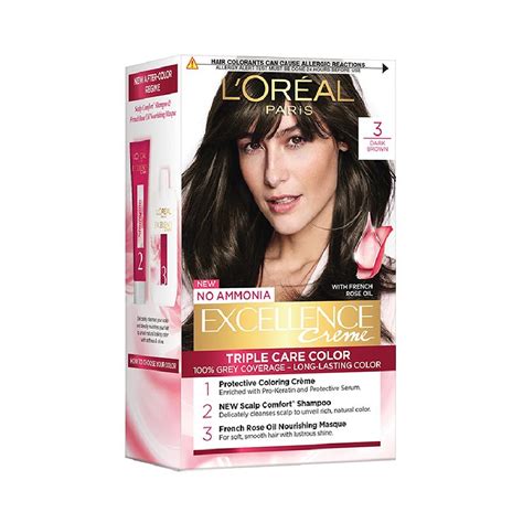 Dgroce.com - Loreal Paris Excellence Creme Hair Colour - (3 Dark Brown ...