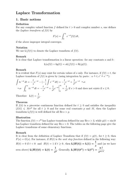Image result for Diffeential Eqations Using Laplce Transformation