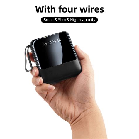 20000mAh Mini Power Bank USB UltraThin External India | Ubuy
