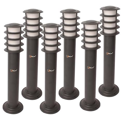 BENE MS Oak Bollard Garden Lights for Home & Garden Decoration, 59CM ...