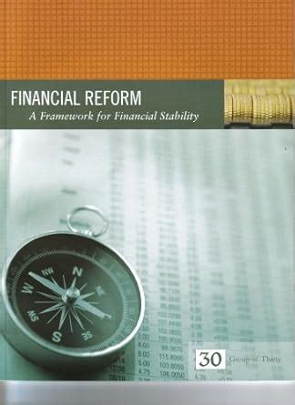 Buy Financial Reform: A Framework for Financial Stability Book Online ...