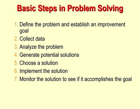 Image result for TQM Problem Solving
