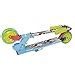 Toy House Two Wheeled Metal Folding Skate Scooter with Light Up Wheels ...