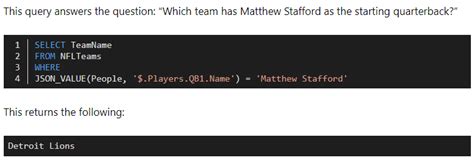 SQL Server JSON Query 的图像结果