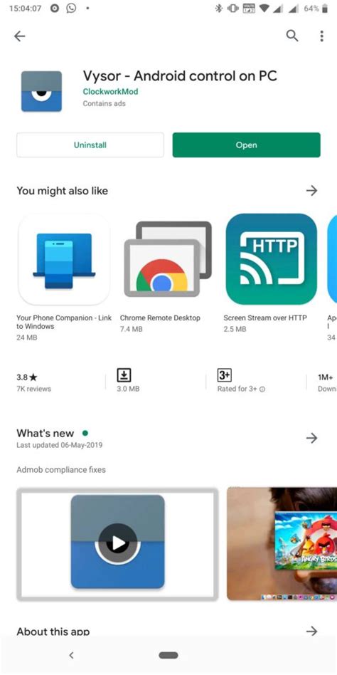 Image result for Install Apk On Android Using Vysor