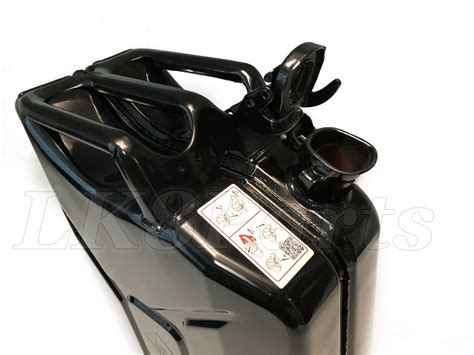 Buy Wavian Steel Jerry Can Black 3010 Can 20L / 5 Gallon NATO Spec ...