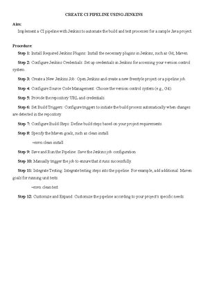 Devops Unit-5 - Studocu