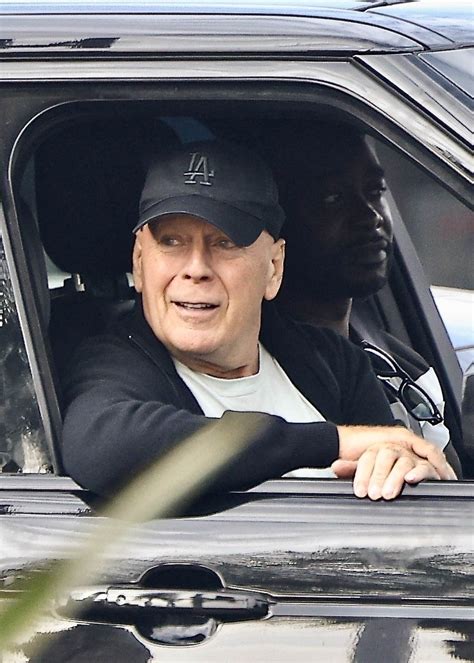 Bruce Willis, 69, makes rare public appearance on drive with his ...