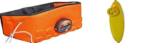 GJSHOP 3 in 1 Vibra + Sauna Slim Belt Best (Color Orange, Free Size ...