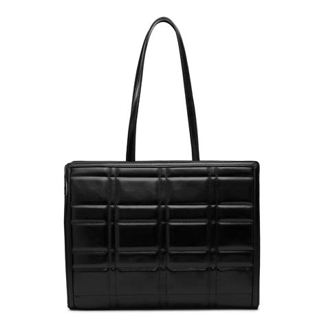 Buy Miraggio Womens Macy Emossed Tote Bag (Black) at Amazon.in