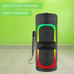 Buy Clairbell Bluetooth (PORTABLE WIRELESS PARTY SPEAKER) With Karaoke ...
