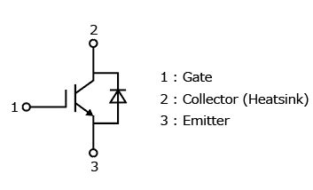 A discrete IGBT that helps reduce the power consumption and radiated ...