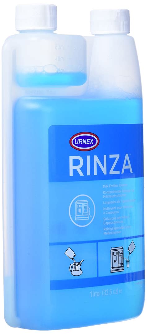 Urnex Rinza Alkaline Formula Milk Frother Cleaner - 33.6 Ounce [Over 30 ...