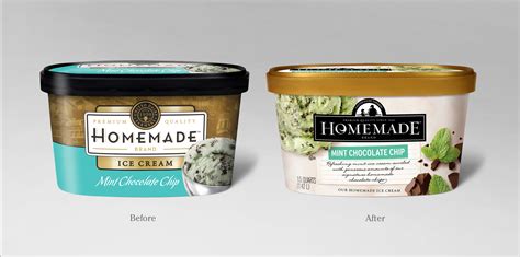 Homemade brand Ice Cream | Perspective Branding