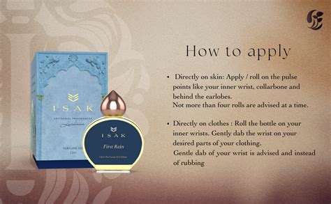 ISAK First Rain Attar for Men, Women | Itra Perfume Oil, Unisex, Fresh ...