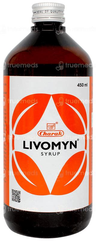 Livomyn Syrup 450 Ml - Uses, Side Effects, Dosage, Price | Truemeds