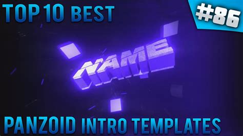 TOP 10 BEST Panzoid intro templates #86 (Free download) - YouTube