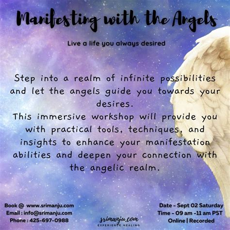 Manifesting with the Angels Workshop, Experience Healing, 127th Pl NE ...