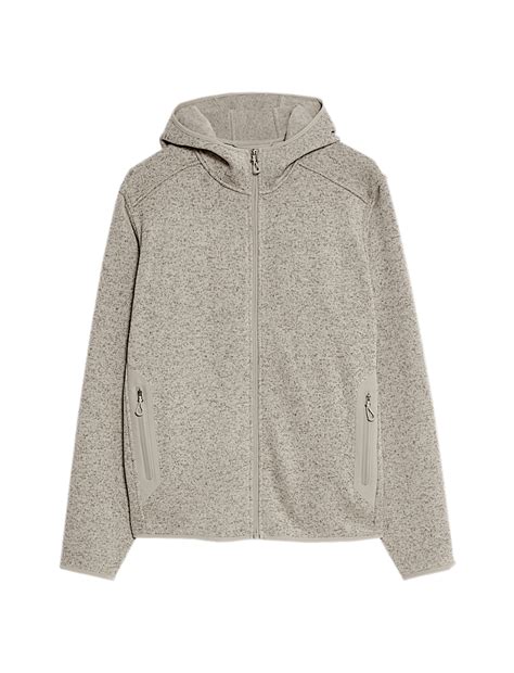 Buy Tech Lightweight Knit Mix Hood at Marks & Spencer