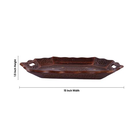 Giri - Pooja Tray | Wooden Tray | Return Gift For Pooja