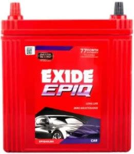 EXIDE EPIQ40LBH 40 Ah Battery for Car Price in India - Buy EXIDE ...