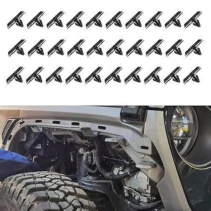 HAOBO 30PCS Fender Flare & Rocker Moulding Clip, Fender Clips ...