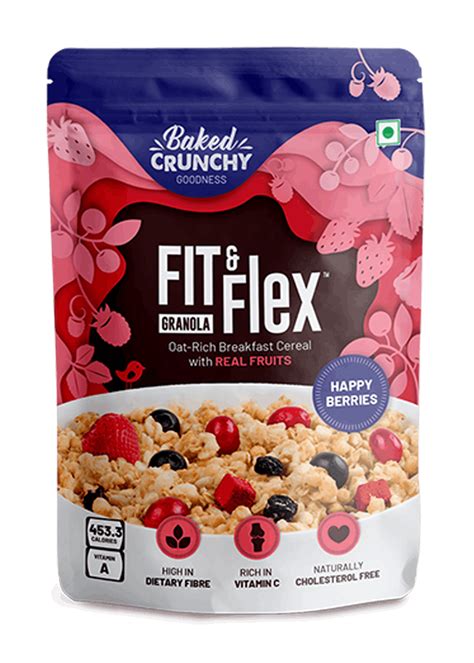 Buy Healthy, Baked Granola By Fit & Flex Online | LBB