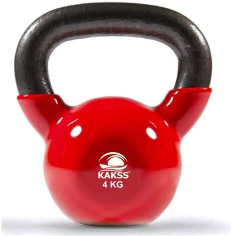 Buy Nodens Vinyl Pvc Kettlebell 10 KG,Purple Online at Low Prices in ...