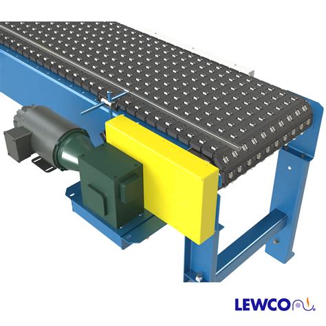 Modular Plastic Belt Conveyor with Series 1000 Insert Roller Top ...