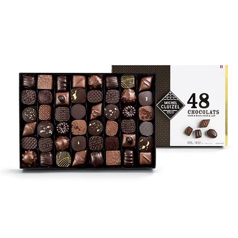 Coffret N.48 - 48 chocolates diferentes, Michel Cluizel, 525g, 48 pecas ...