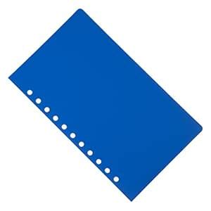 11 Hole Aerobind QRH Cover - 6.56 Inch Wide Blue Rigid Pilot Checklist ...