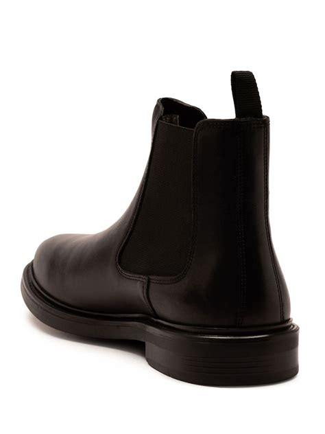 Buy Off The Hook Black Torrance Suede Leather Slip-On Chelsea Boots ...