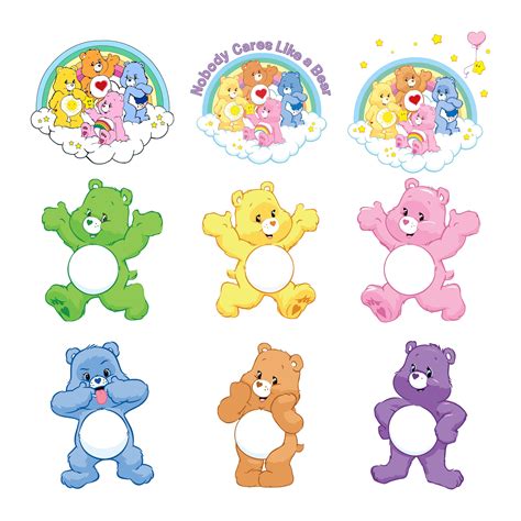 Care Bear Cut Outs