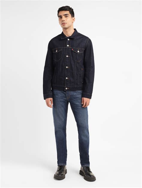 Men's Solid Indigo Spread Collar Jacket – Levis India Store