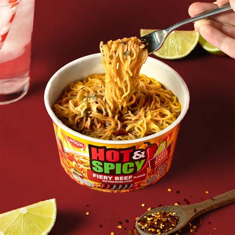 Hot & Spicy Fiery Beef - Nissin Food