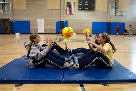 Elementary School Gym Class