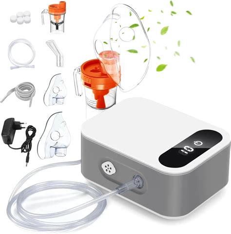 Portable Nebulizer Handheld Ultra-quiet Inhaler Saline Compact Nebulizer Machine For Kids - Buy ...