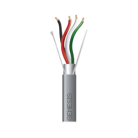 Bobina de 305 Metros / Cable 4 x 18 AWG / Color Gris / Blindado / Riser ...
