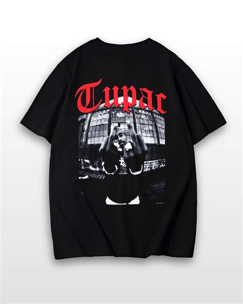 TUPAC Back-Printed Oversized T-shirt – supremacyclothing