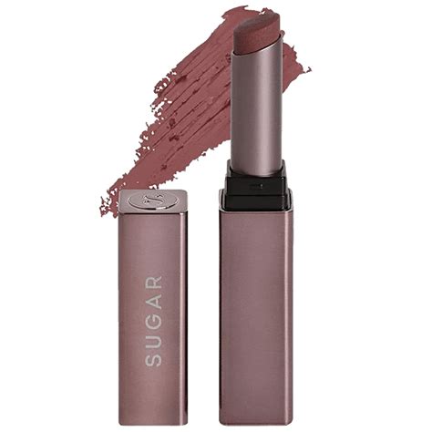 Buy Sugar Cosmetics Mettle Satin Lipstick - Peachy Pink, Long Lasting ...