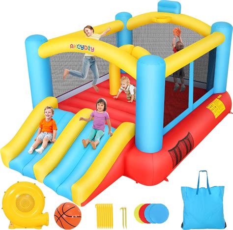 Amazon.com: WHUBEFY Bounce House,Inflatable Bounce House for Kids with ...