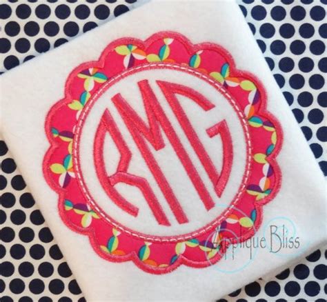 Image result for Applique Monogram