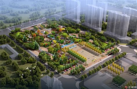 莱阳市中央公园居住小区景观绿化设计 - 专业景观绿化规划设计
